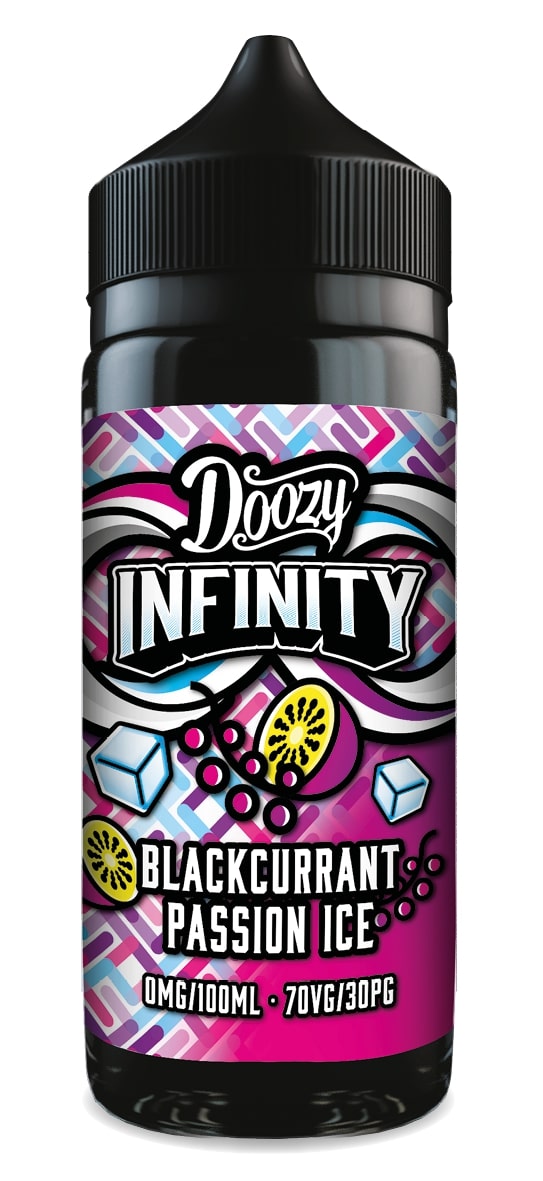 Doozy Vape - Infinity 100ml - [Blackcurrant Passion Ice 70/30]