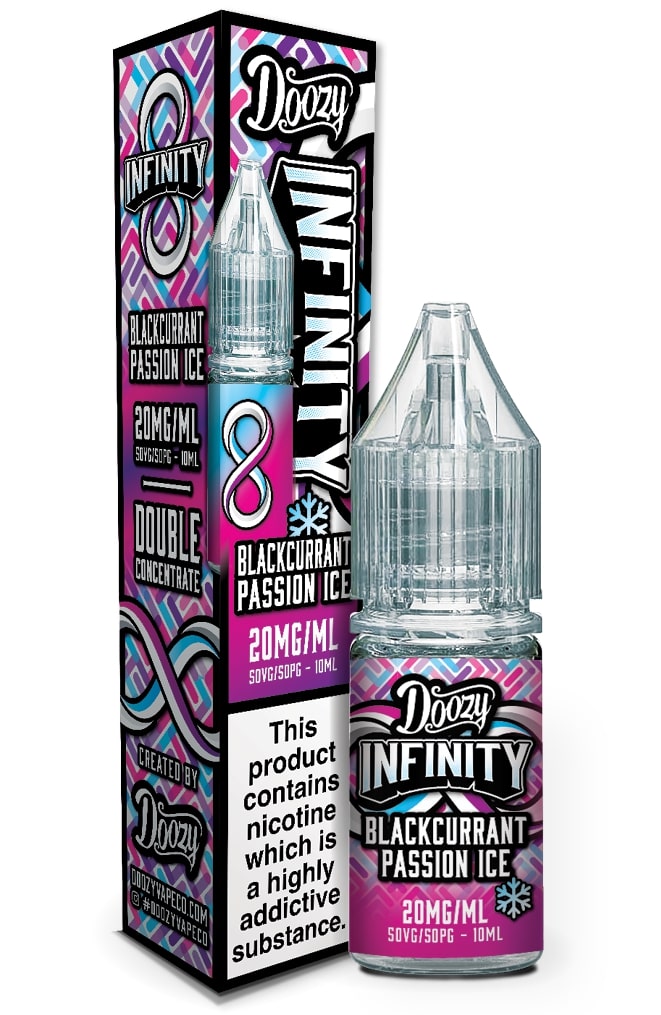 Doozy Vape - Infinity Nic Salt [Blackcurrant Passion Ice 20mg]