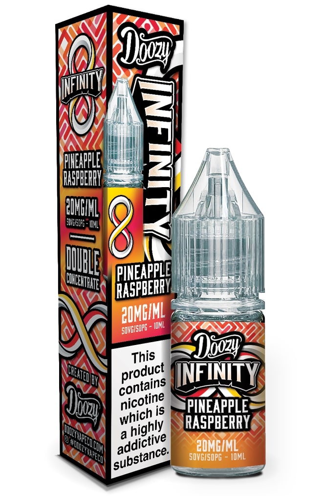 Doozy Vape - Infinity Nic Salt [Pineapple Raspberry 10mg]