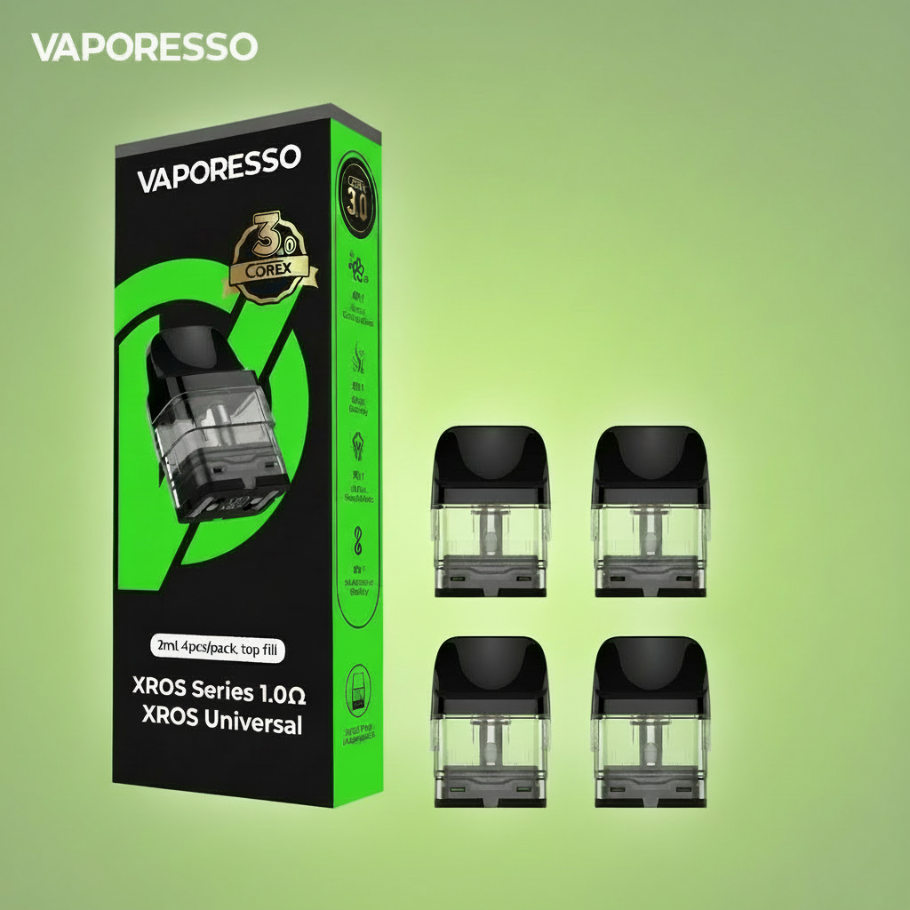 Vaporesso XROS Universal V3 Pods - 4 Pack [1.0ohm Mesh]