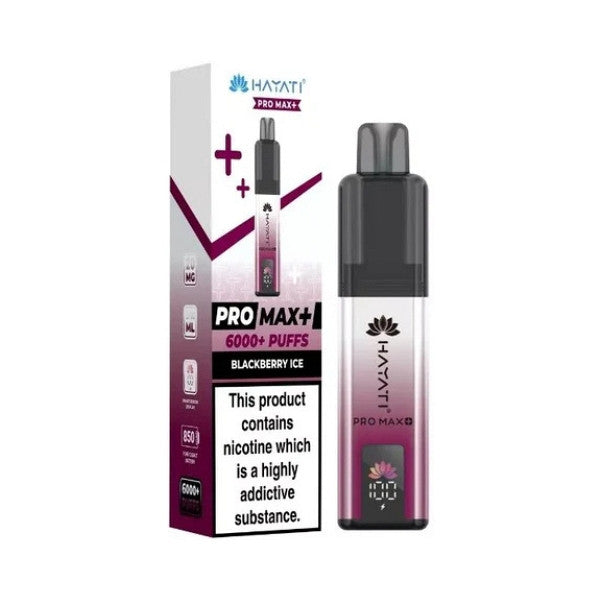 Hayati Pro Max+ 6000+ - Pod Kit [Blackberry Ice]