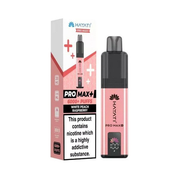 Hayati Pro Max+ 6000+ - Pod Kit [White Peach Raspberry]