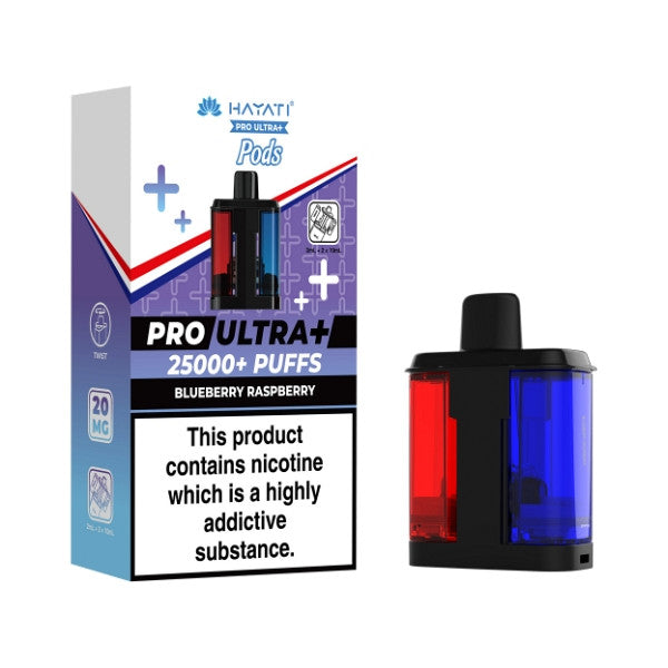 Hayati Pro Ultra+ Replacement - Pod [Blueberry Raspberry]