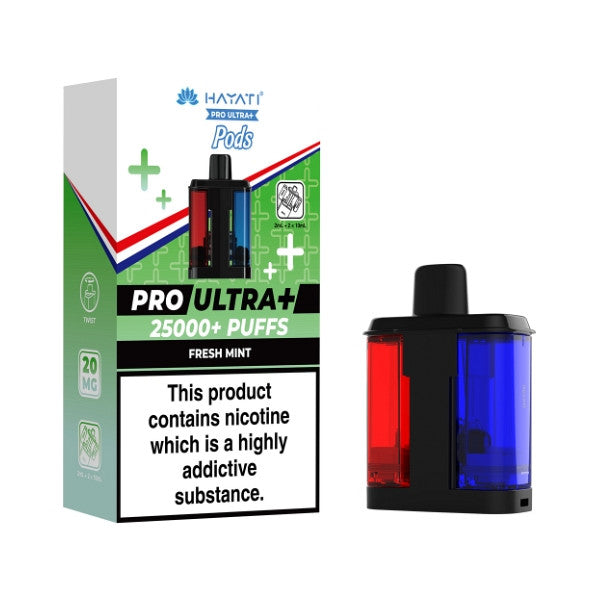 Hayati Pro Ultra+ Replacement - Pod [Fresh Mint]