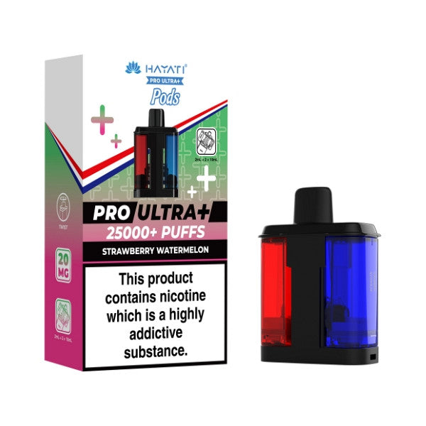 Hayati Pro Ultra+ Replacement - Pod [Strawberry Watermelon]