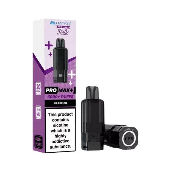 Hayati Pro Max+ Replacement Pod [Grape GB]